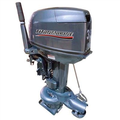 Động cơ phản lực bên ngoài Động cơ 2 hành trình 30hp Động cơ thuyền